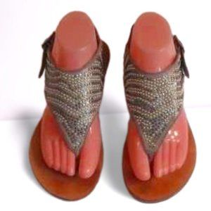 MADDEN GIRL MERCURY SLINGBACK SANDALS, SIZE 7-1/2M